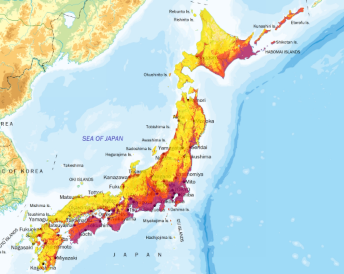 Japan Map