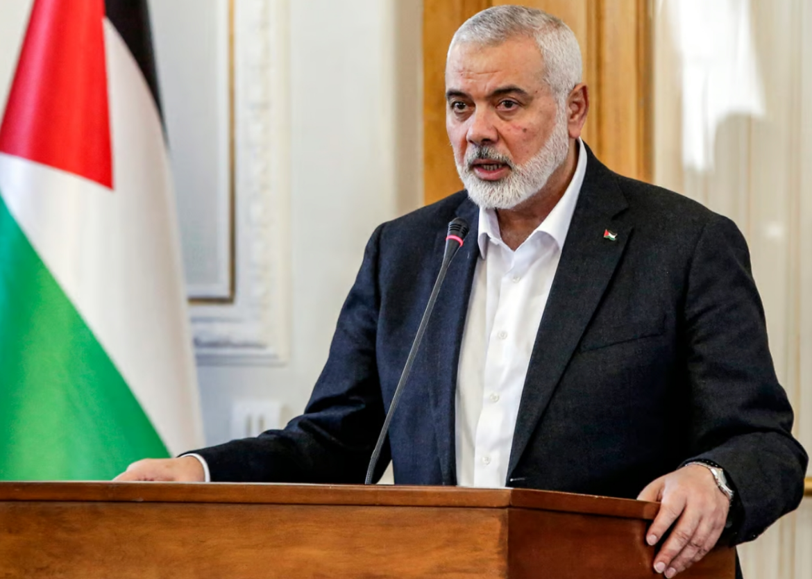 Hamas political leader Ismail Haniyeh